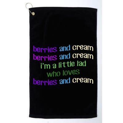 Berries And Cream Golf Towel