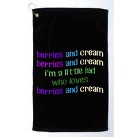 Berries And Cream Golf Towel