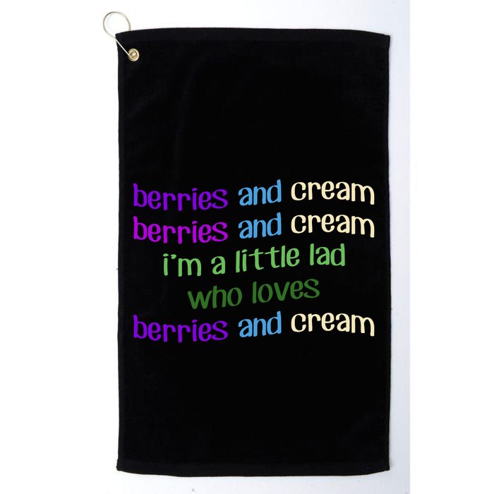 Berries And Cream Golf Towel