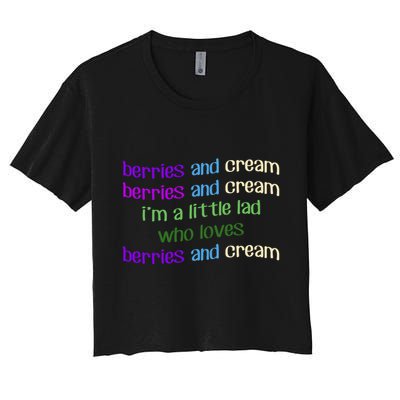 Berries And Cream Crop Top