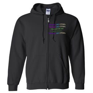 Berries And Cream Full Zip Hoodie