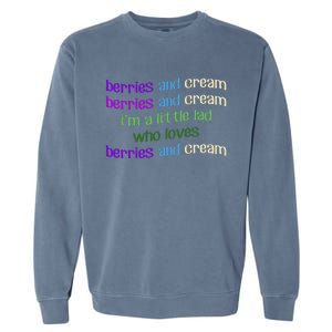 Berries And Cream Garment-Dyed Sweatshirt