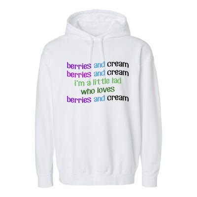 Berries And Cream Garment-Dyed Fleece Hoodie