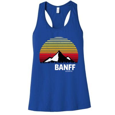 Banff Alberta Canada Rocky Mountain Cute Gift Women's Racerback Tank