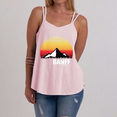 Banff Alberta Canada Rocky Mountain Cute Gift Women's Strappy Tank