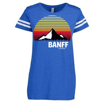 Banff Alberta Canada Rocky Mountain Cute Gift Enza Ladies Jersey Football T-Shirt