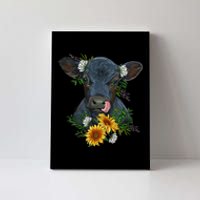 Black Angus Calf Cow Farm Animals Farmer Cow Farming Canvas