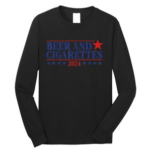 Beer And Cigarettes 2024 Long Sleeve Shirt