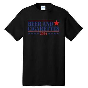 Beer And Cigarettes 2024 Tall T-Shirt