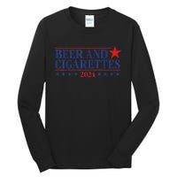 Beer And Cigarettes 2024 Tall Long Sleeve T-Shirt