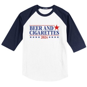 Beer And Cigarettes 2024 Baseball Sleeve Shirt