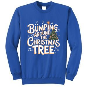 Bumping Around Christmas Tree Funny Christmas Pregnant Gift Sweatshirt