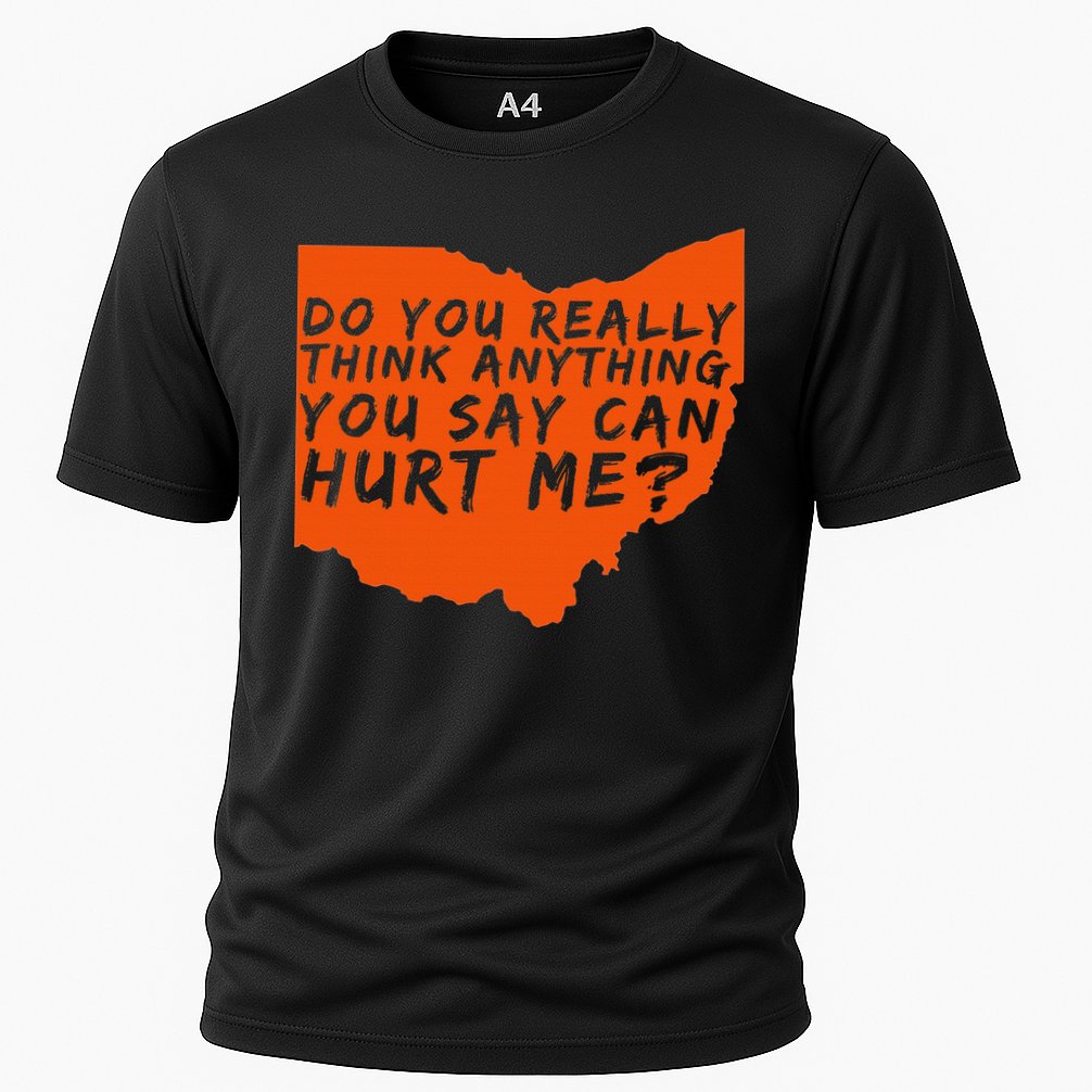 Being A Cleveland Fan Funny Sports Cooling Performance Crew T-Shirt