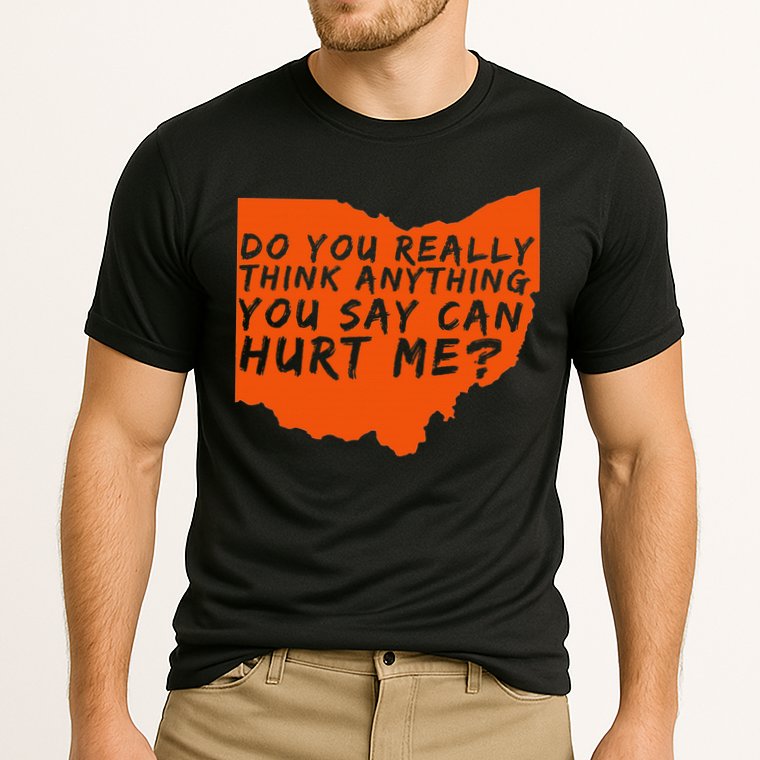 Being A Cleveland Fan Funny Sports Cooling Performance Crew T-Shirt