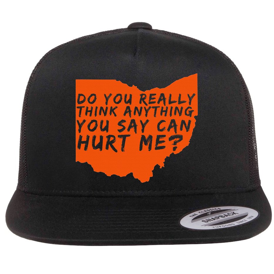 Being A Cleveland Fan Funny Sports Flat Bill Trucker Hat