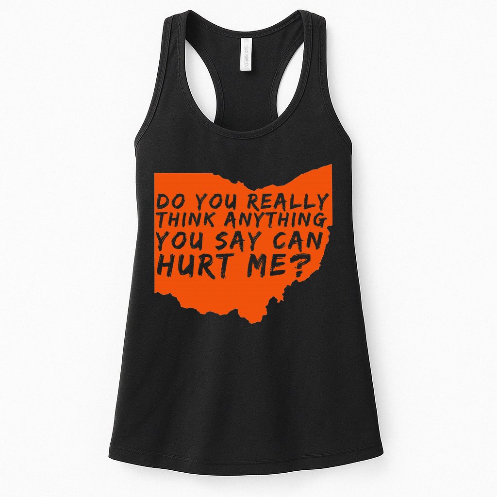Being A Cleveland Fan Funny Sports Womens Tank Top