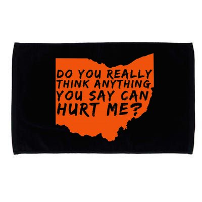 Being A Cleveland Fan Funny Sports Microfiber Hand Towel