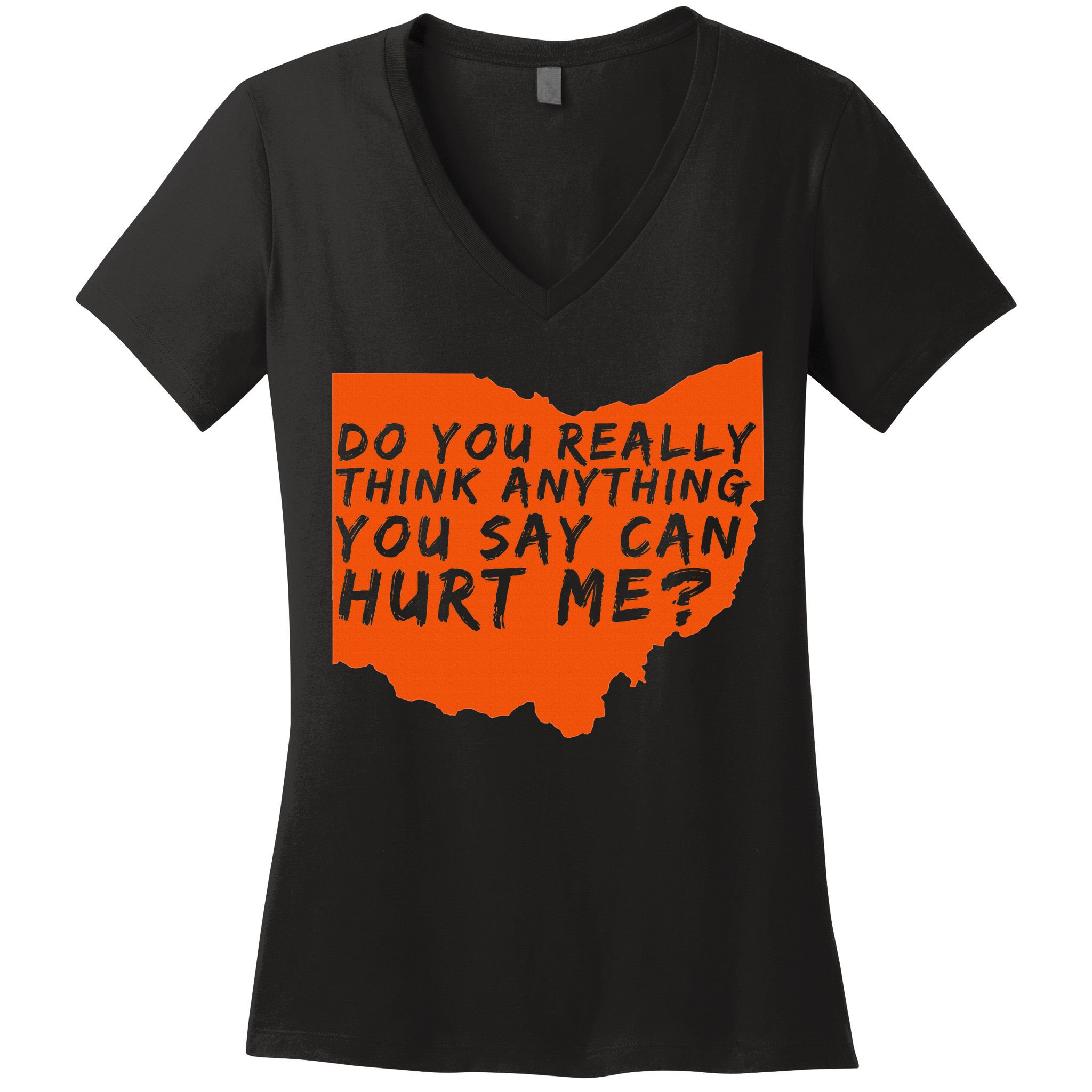 Being A Cleveland Fan Funny Sports Women's V-Neck T-Shirt