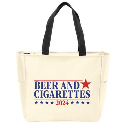 Beer And Cigarettes 2024 Zip Tote Bag