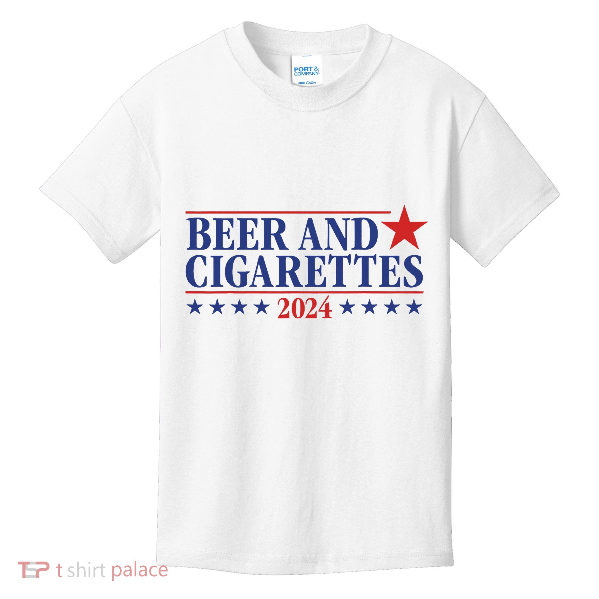 Beer And Cigarettes 2024 Kids T-Shirt