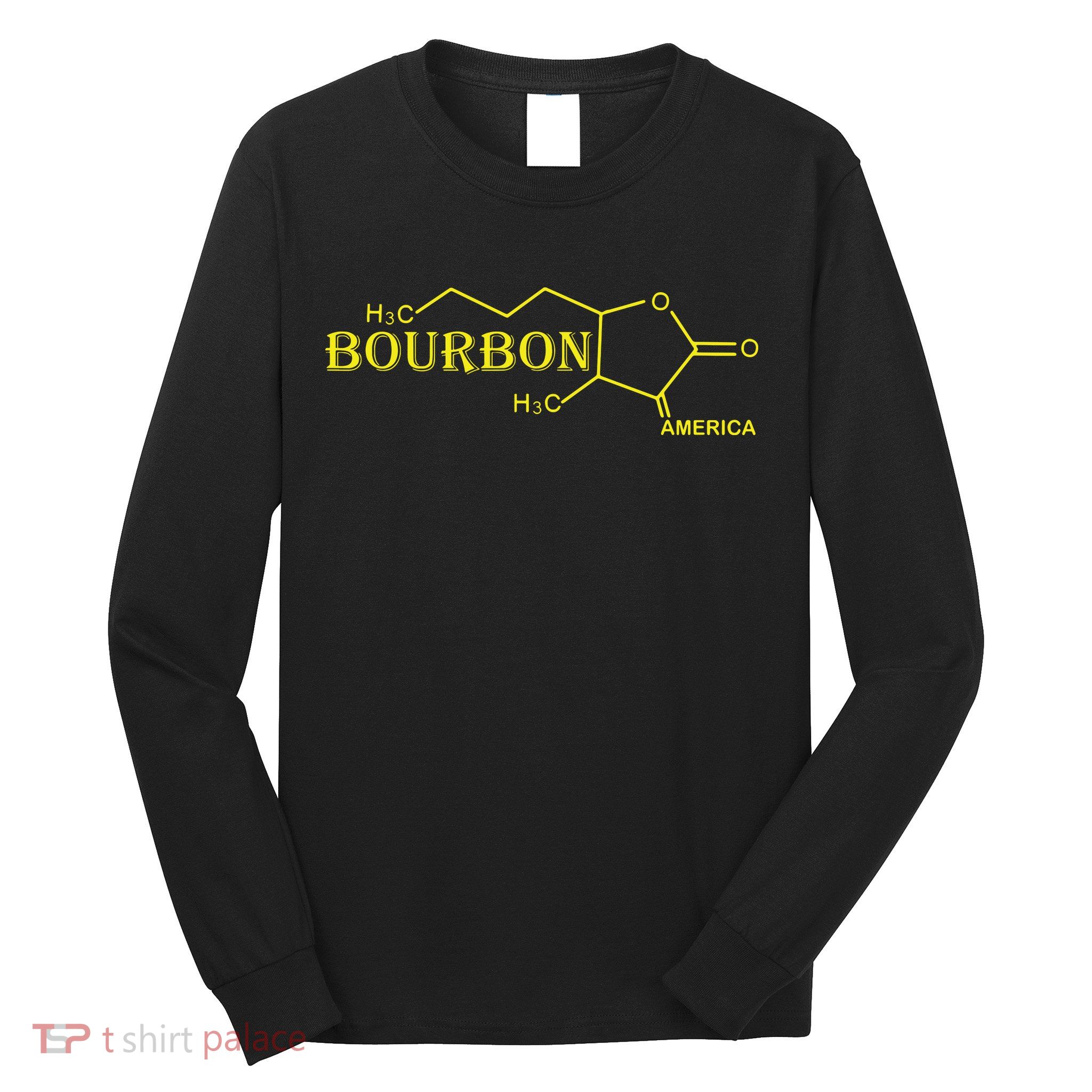 Bourbon America Chemistry Science Future Chemist For Men Mom Long Sleeve Shirt