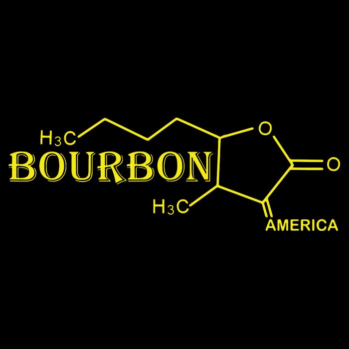 Bourbon America Chemistry Science Future Chemist For Men Mom V-Neck T-Shirt