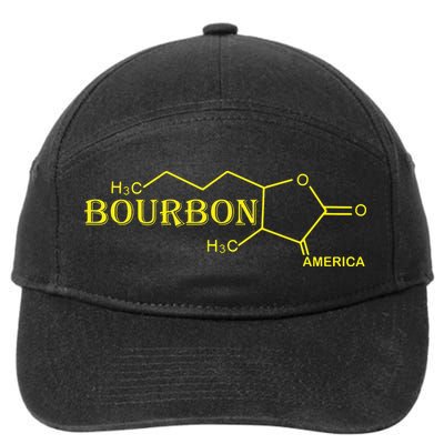Bourbon America Chemistry Science Future Chemist For Men Mom 7-Panel Snapback Hat