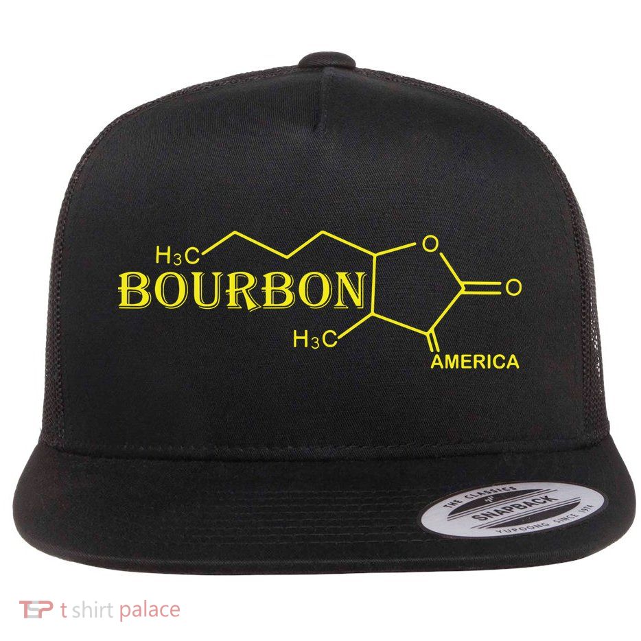 Bourbon America Chemistry Science Future Chemist For Men Mom Flatbill Hat