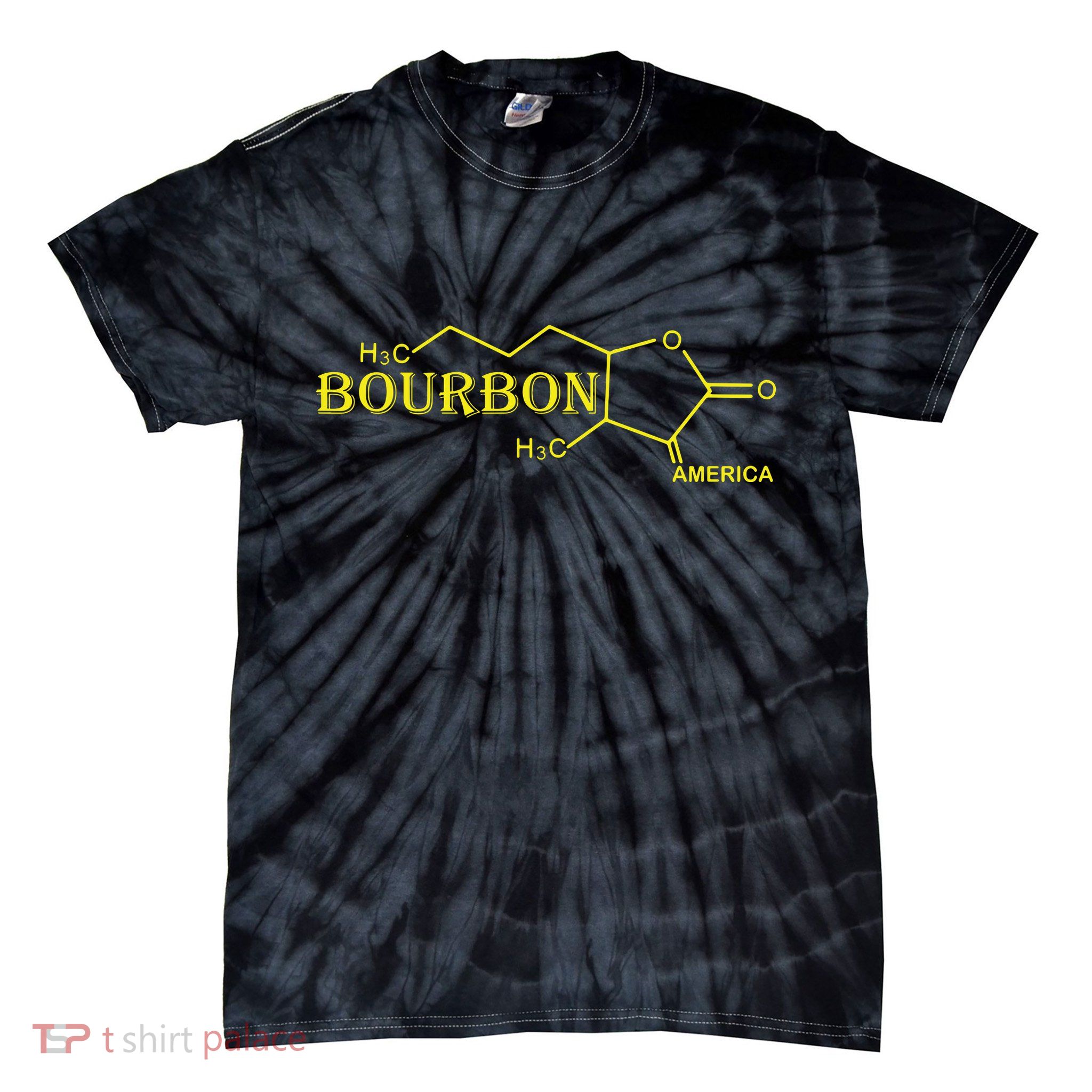 Bourbon America Chemistry Science Future Chemist For Men Mom Tie-Dye T-Shirt