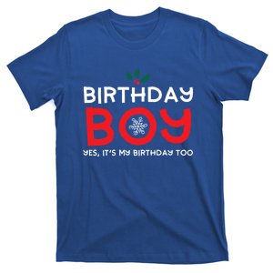 Birthday At Christmas Gift Born At Xmas Dec 24th Bday Party Gift T-Shirt