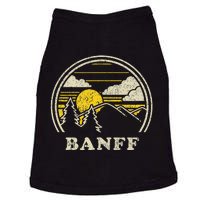 Banff Alberta Canada T Vintage Hiking Mountains Doggie Tank