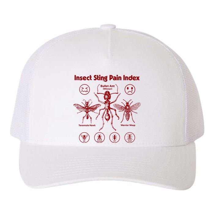 Bullet Ant Cool Vintage Insect Gifts Insect Sting Pain Index Retro Yupoong Adult 5-Panel Trucker Hat