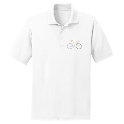 Bicycle Anatomy Cute Cycling Is Life Gift PosiCharge RacerMesh Polo