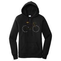 Bicycle Anatomy Cute Cycling Is Life Gift Women's Pullover Hoodie