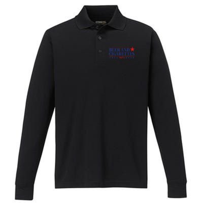 Beer And Cigarettes 2024 Performance Long Sleeve Polo