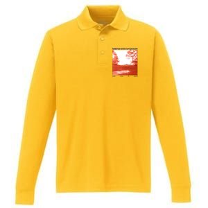 Balance And Composure With You In Spirit Performance Long Sleeve Polo