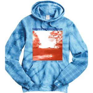 Balance And Composure With You In Spirit Tie Dye Hoodie