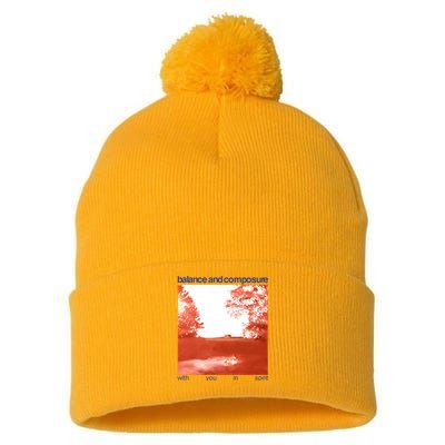 Balance And Composure With You In Spirit Pom Pom 12in Knit Beanie