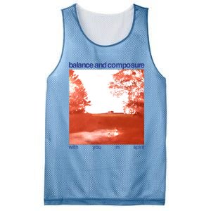 Balance And Composure With You In Spirit Mesh Reversible Basketball Jersey Tank