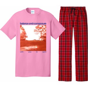 Balance And Composure With You In Spirit Pajama Set