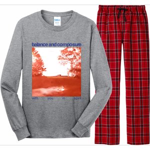 Balance And Composure With You In Spirit Long Sleeve Pajama Set