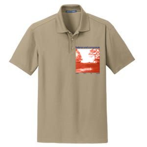 Balance And Composure With You In Spirit Dry Zone Grid Polo