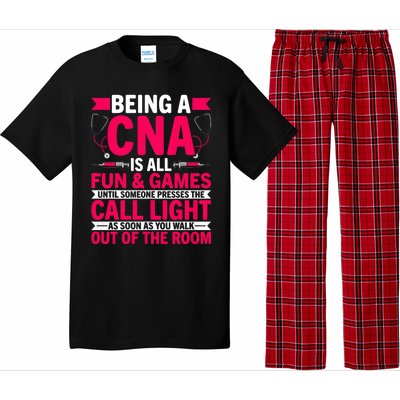 Being A Cna Is All Fun & Games Cna Medical Nursing Nurse Pajama Set