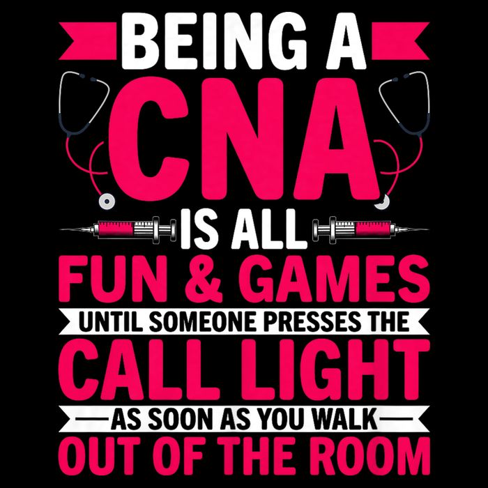 Being A Cna Is All Fun & Games Cna Medical Nursing Nurse Womens Tank Top