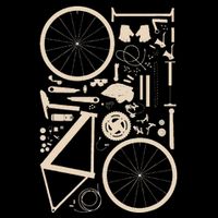 Bicycle Anatomy Cycling Cyclist Biker Impact Tech Backpack