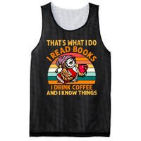 Books And Coffee, Long Sleeve Tee, Sweater, I Read Books I Drink Coffe Mesh Reversible Basketball Jersey Tank