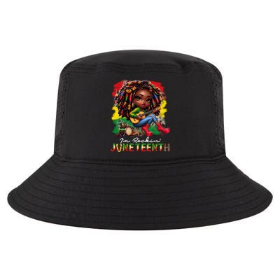 Black Afro Chibi Rockin Black History Junenth Cute Gift Cool Comfort Performance Bucket Hat