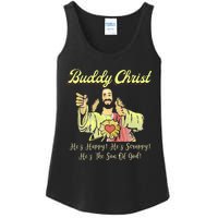 Buddy A Christ Christmas He Happy Scrappy The Son Of God Ladies Essential Tank