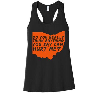 Being a Cleveland Fan Women's Racerback Tank