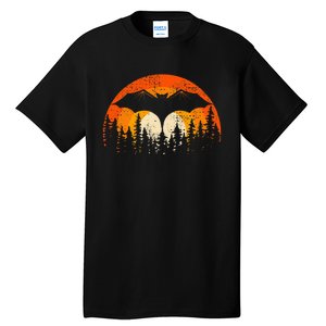 Bats Are Cool Lovely Bat Sunset School Summer Break Tall T-Shirt